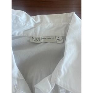 Neiman Marcus White Button Down Shirt